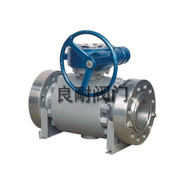 Forged steel fixed electric flange ball valve