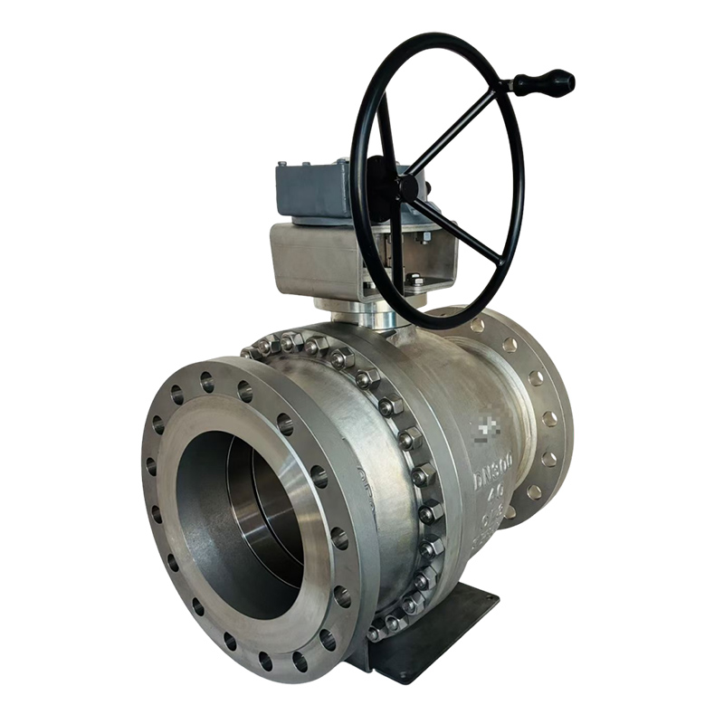 Fixed pipeline ball valve